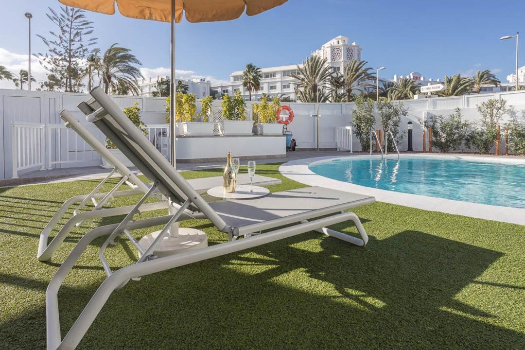 Lightbooking Alemania Piscina Privada Playa Del Ingles Eksteriør bilde